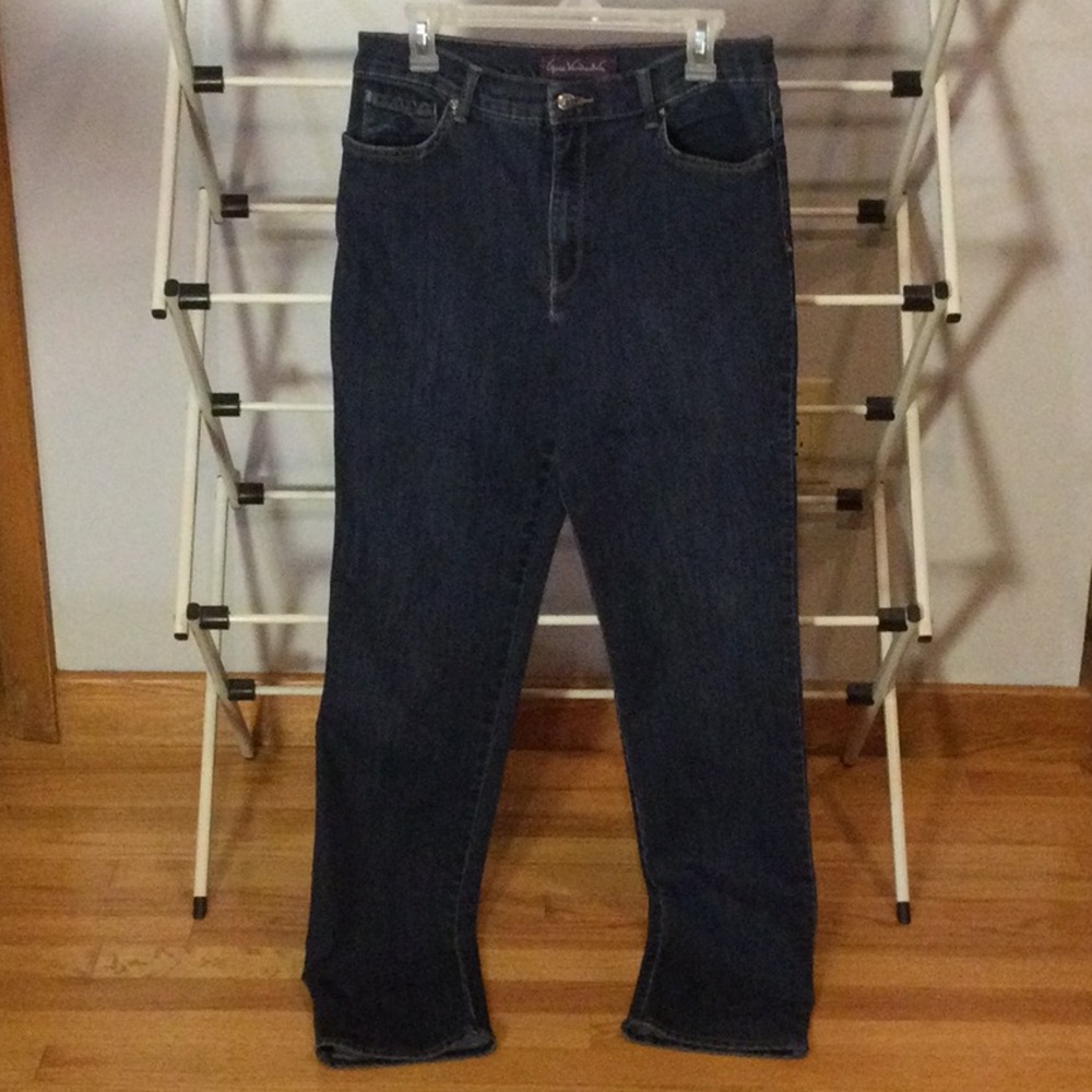 Gloria Vanderbilt Blue Denim Jeans - Picture 2 of 12